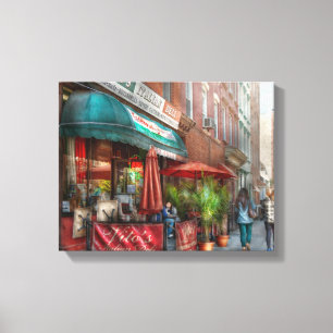 Café - Hoboken, NJ - Vito's Italienska Deli Canvastryck