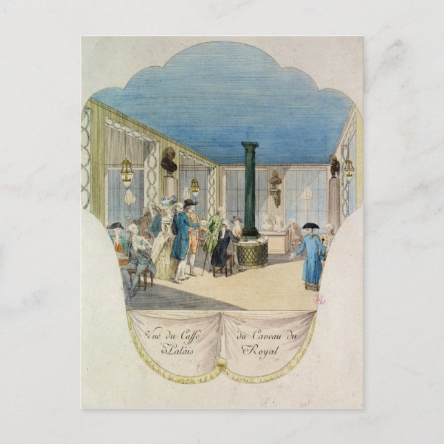 Cafe i källaren till Palais-Royalet Vykort (Framsida)