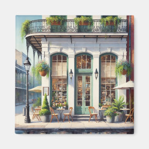 Cafe i New Orleans Louisiana Magnet