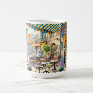 Cafe i Nice Frankrike Mugg