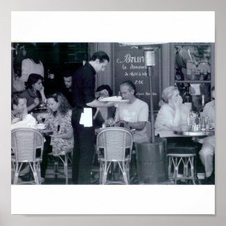 Cafe i Paris Poster
