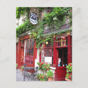 Cafe i Paris Vykort
