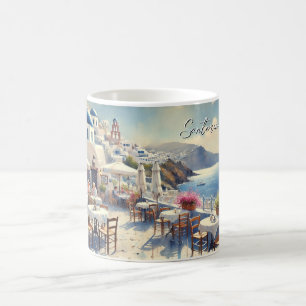 Cafe i Santorini Mugg