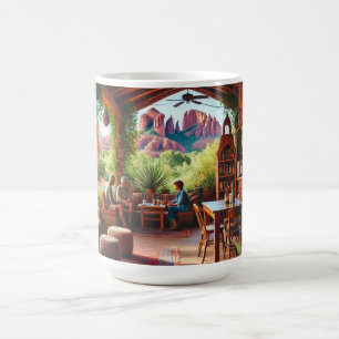 Cafe i Sedona Arizona Kaffemugg