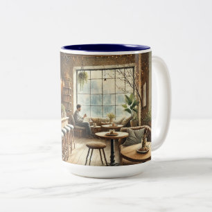 Cafe i Vancouver Mugg