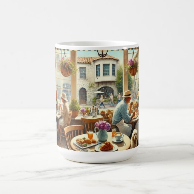 Cafe in Carmel by Sea Kaffemugg (Center)