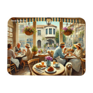 Cafe in Carmel by Sea Magnet