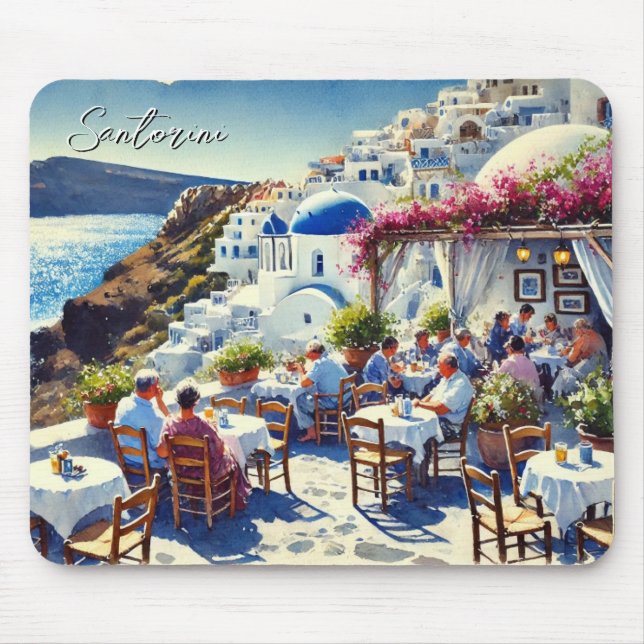 Cafe in Santorini Musmatta (Framsidan)
