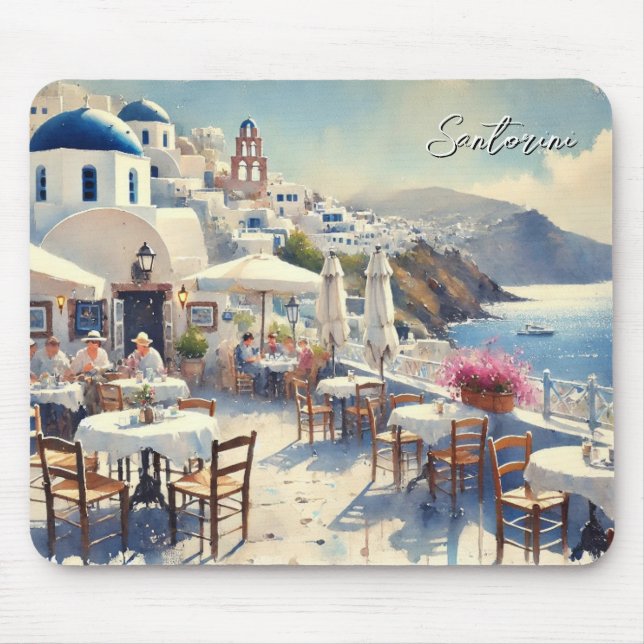 Cafe in Santorini Musmatta (Framsidan)