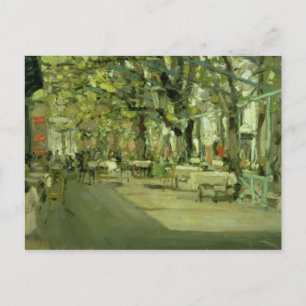 Cafe in Yalta, 1905 Vykort
