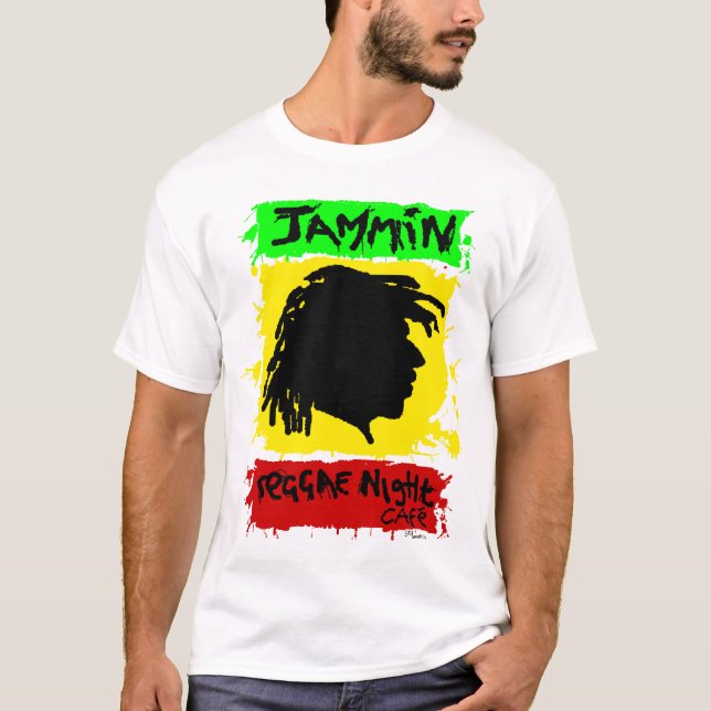 Cafe Jammin' Tee Shirt (Framsida)