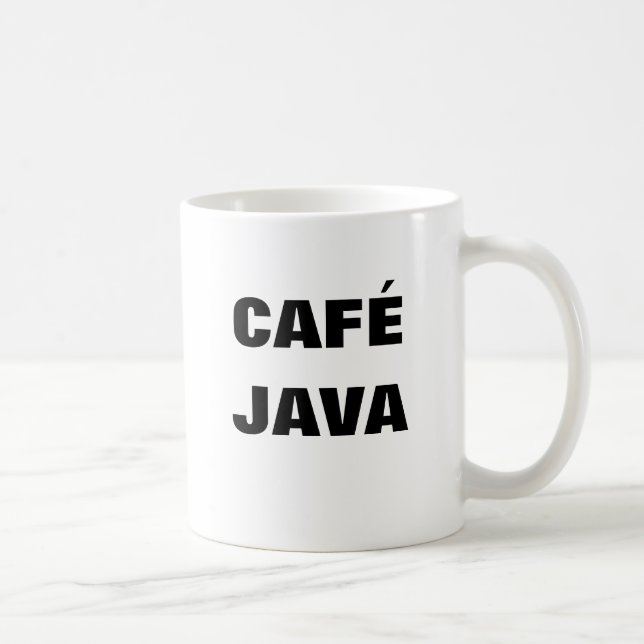 CAFÉ JAVA mugg (Höger)