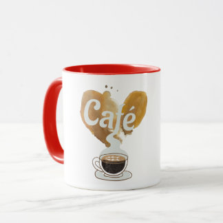 Café - Kaffe Älskare Mugg
