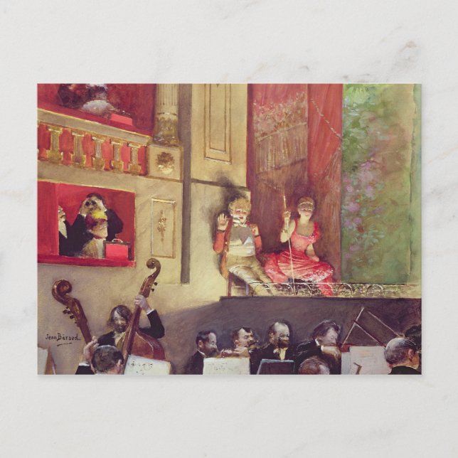 Cafe-konsert Vykort (Framsida)