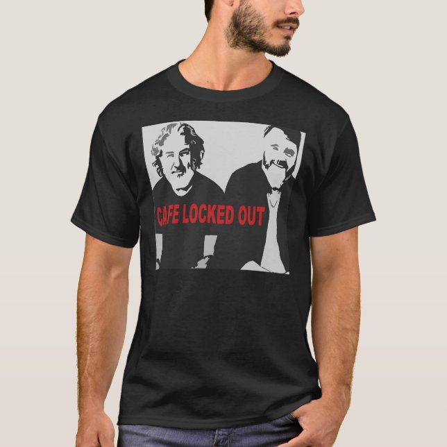 Cafe låste ut Merchandise Classic T-Shirt (Framsida)