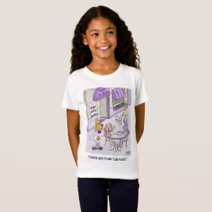 Cafe Le Chien Girls T-Shirt