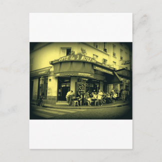 Café Le Deux Moulain Vykort
