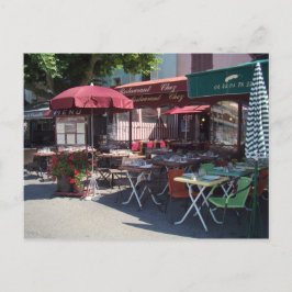 Cafe Life i Frankrike Vykort