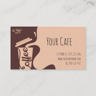 Cafe Loyalty Card Coffee Shop Lojalitetskort