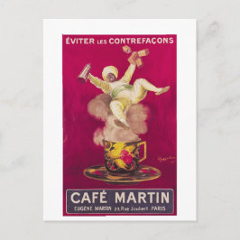Cafe Martin , 1921 Leonetto Cappiello Vykort