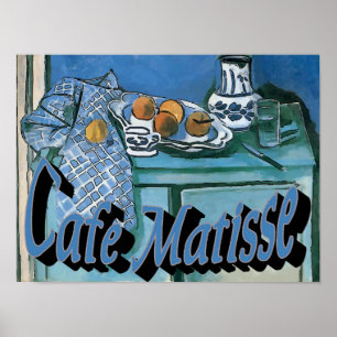 Cafe MAtisse-Abstrakt Poster