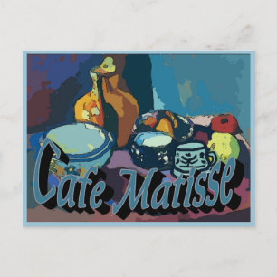 Cafe Matisse Poster Vykort