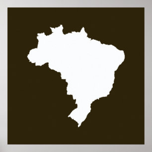 Café Mocha Festive Brazat Emporio Moffa Poster