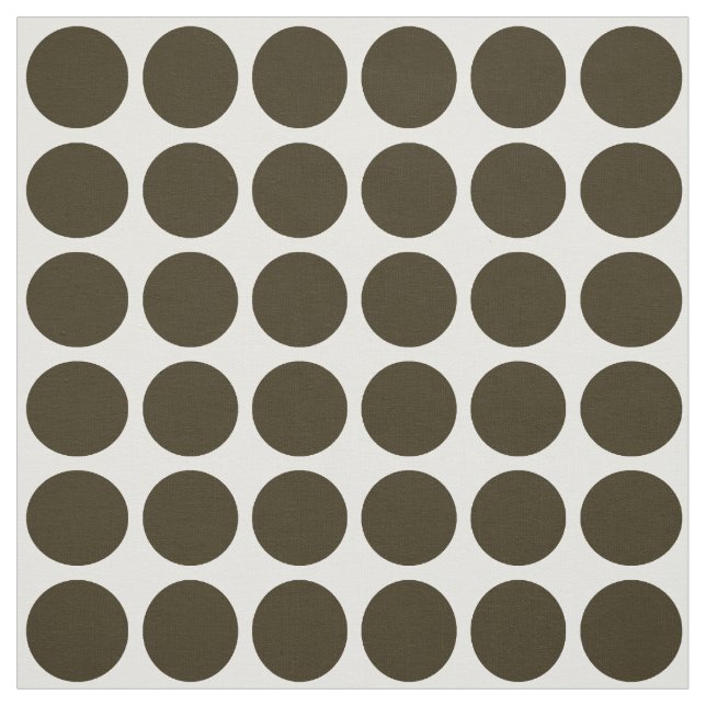 Café Mocha Neutralt Dots Tyg (Provkarta)