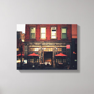 Cafe - New York City Canvastryck