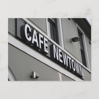 Cafe Newtown-vykort Vykort