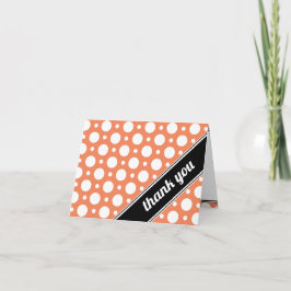 Cafe Orange Assorterat Prickigt Tacksamhetskort Tack Kort
