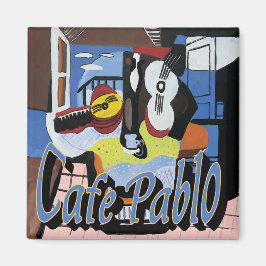 Cafe Pablo-kaffeställ Magnet