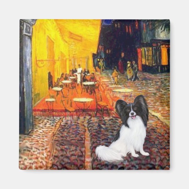 Cafe - Papillon 1 Magnet (Framsidan)