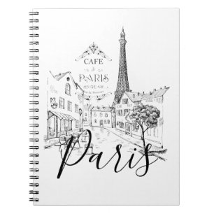 Cafe Paris Anteckningsbok