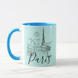 Cafe Paris Coffee Mugg