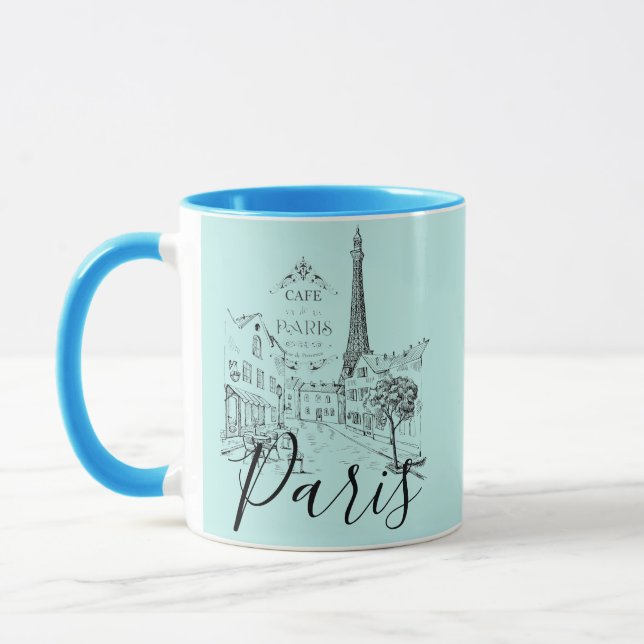 Cafe Paris Coffee Mugg (Vänster)