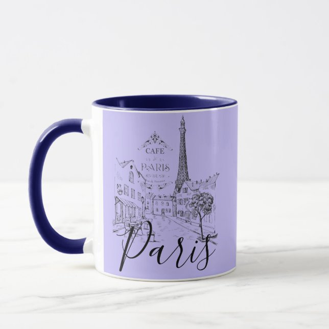 Cafe Paris Coffee Mugg (Vänster)