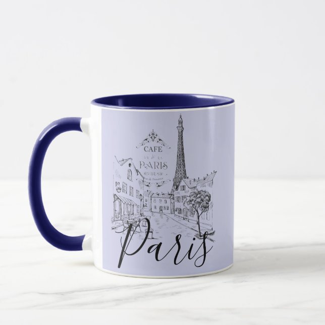 Cafe Paris Kaffe Mugg (Vänster)