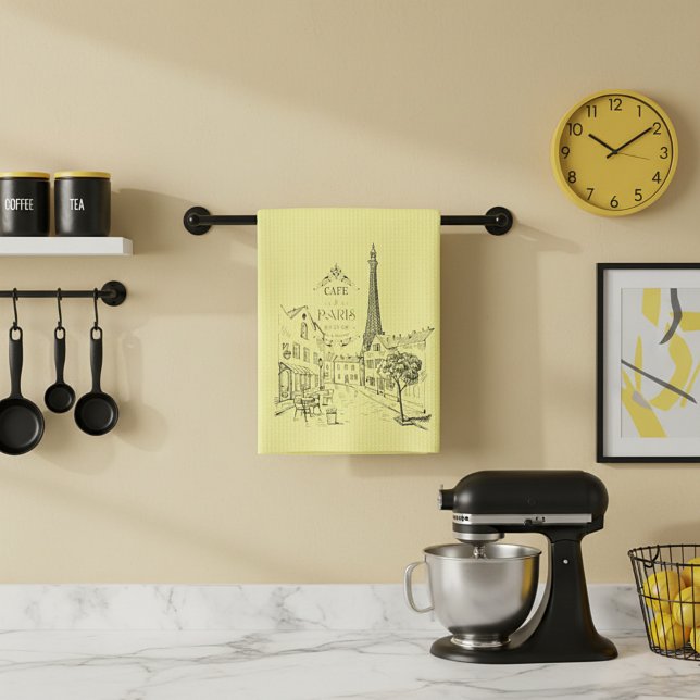 Cafe Paris Köksduk Kökshandduk (Skapare uppladdad)