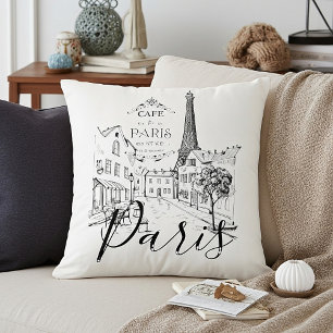 Cafe Paris Kudde