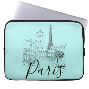 Cafe Paris Laptopfodral Laptop Fodral