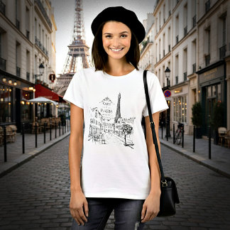 Café Paris Tee Shirt