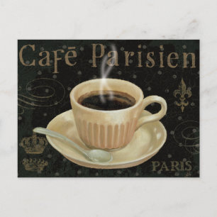 Cafe Parisien Vykort