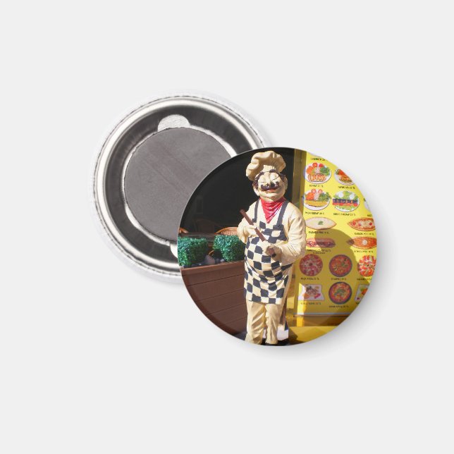 Cafe Pasa Kebap i Kemer. Turkiet Magnet (Front/Back)