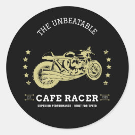 Cafe Racer - 1989 Edition Redigera Runt Klistermärke