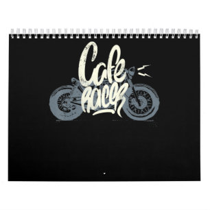 Cafe Racer Gift för motorcykel Älskare Kalender