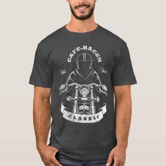 Cafe Racer Klassisk Tävling hård T Shirt