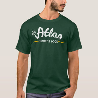 Cafe Racer med bander typsnitt rolig T Shirt