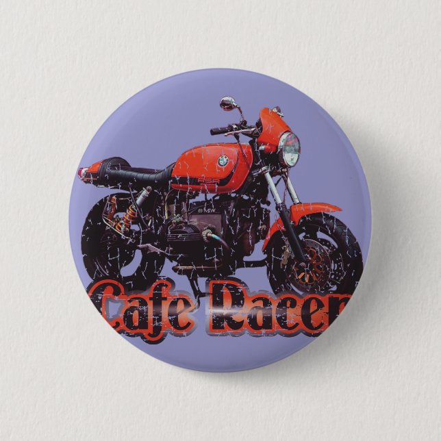 Cafe Racer-motorcykel Knapp (Framsida)