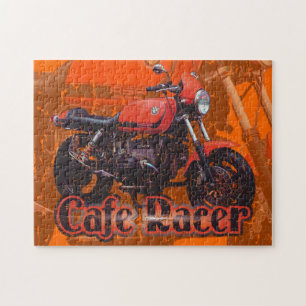 Cafe Racer-motorcykel Pussel